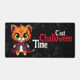 Grand Tapis de souris | ChaLLoWeen Minou Time デスクマット