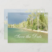 Grand Tetonの写真を保存する 案内ポストカード (正面/裏面)