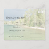 Grand Tetonの写真を保存する 案内ポストカード (裏面)