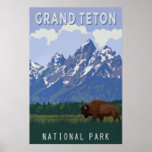 Grand Teton ポスター (正面)