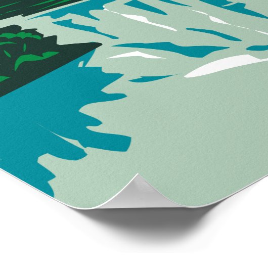 Grand Teton Jackson Hole Valley National Park ポスター (角)