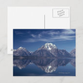 Grand Teton mountain range ポストカード (正面/裏面)