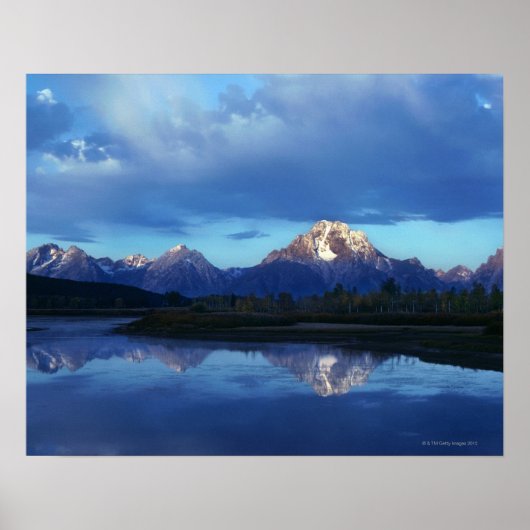Grand Teton mountain range 2 ポスター (正面)