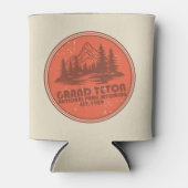 Grand Teton mountains National Park Wyoming 缶クーラー (正面)