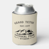 Grand Teton mountains National Park Wyoming 缶クーラー (缶正面)