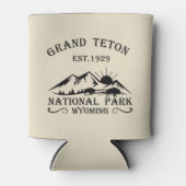 Grand Teton mountains National Park Wyoming 缶クーラー (正面)