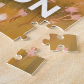 Grand Teton National Park | Bison Travel Art ジグソーパズル (側面)