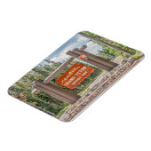 Grand Teton National Park Entrance Sign マグネット (左側)