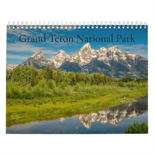 Grand Teton National Park Landscape カレンダー (カバー)