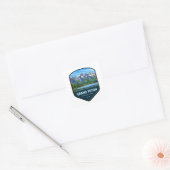 Grand Teton National Park Shield スクエアシール (封筒)