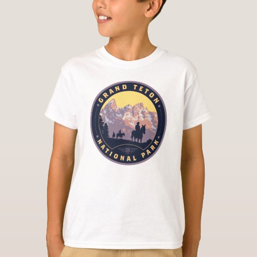 Grand Teton National Park Tシャツ (正面)