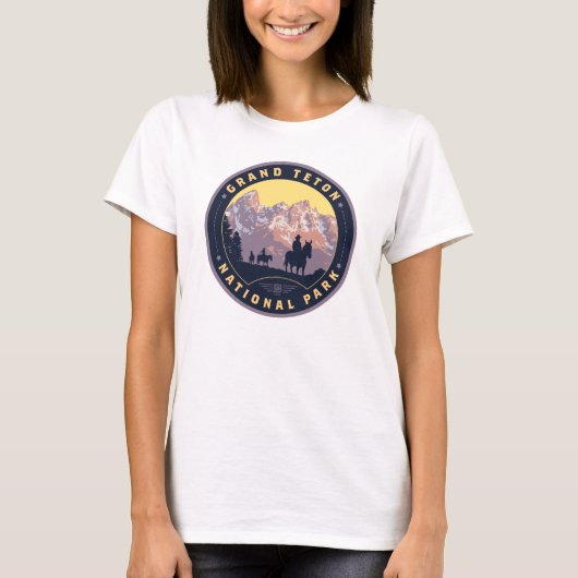 Grand Teton National Park Tシャツ (正面)