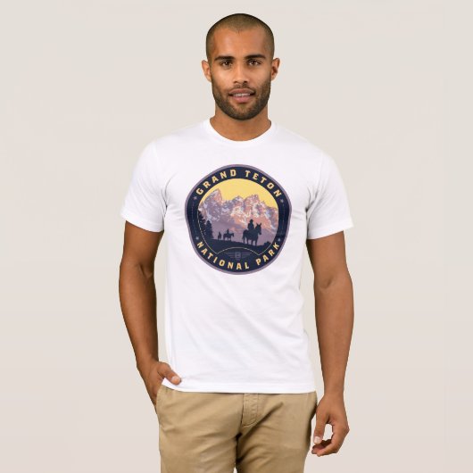 Grand Teton National Park Tシャツ (正面フル)
