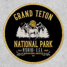 Grand Teton National Park Vintage Landscape