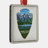 Grand Teton National Park Wyoming Arrowhead メタルオーナメント (右)
