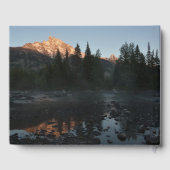 Grand Teton Sunrise at Cottonwood Creek ゲストブック (裏面)