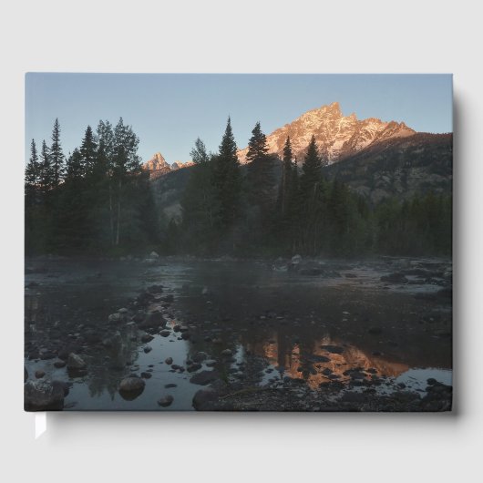 Grand Teton Sunrise at Cottonwood Creek ゲストブック (正面)