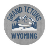Grand Tetons Wyoming カッティングボード (正面)