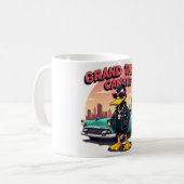 Grand Theft Canard – Le canard rebelle du gaming コーヒーマグカップ (正面左)