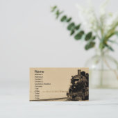 Grand Trunk Western Engine No. 5042 Business Card ロイヤリティカード (スタンド正面)