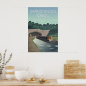 Grand Union Canal Travel Poster ポスター (キッチン)