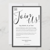 Grand Unveiling Special Event Invitation 招待状 (正面)