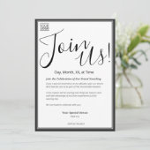 Grand Unveiling Special Event Invitation 招待状 (スタンド正面)