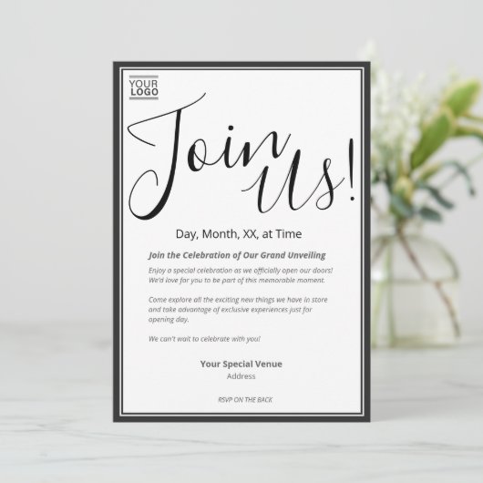 Grand Unveiling Special Event Invitation 招待状 (スタンド正面)