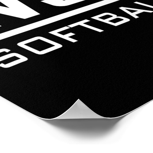 Grand Valley State University Gvsu Softll Apparel  ポスター (角)