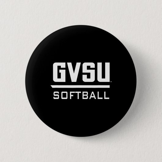 Grand Valley State University Gvsu Softll Apparel  缶バッジ (正面)