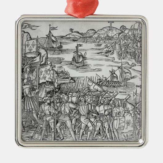 grand Voyage de Hierusalem' メタルオーナメント (正面)