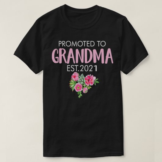 Granda 2021への昇格ベビー発表トレンディー tシャツ (デザイン正面)