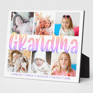 GRANDA 6フォトコラージュモダン8x10 フォトプラーク