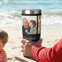 Grandad Est. シンプルなホワイトの太字テキスト 3枚の写真