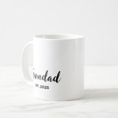 Grandad Established  コーヒーマグカップ (正面左)