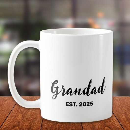 Grandad Established  コーヒーマグカップ
