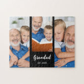 Grandad Established モダンスクリプト 3 写真 ジグソーパズル (横)