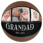 Grandad Established モダンスクリプト 3 写真 バスケットボール (正面)