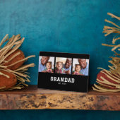 Grandad Established Elegant Bold Black 3 Photo フォトプラーク (側面)