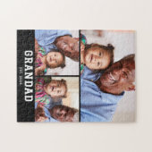 Grandad Established Modern Bold 3 Photo ジグソーパズル (横)