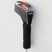 Grandad Established Modern Bold Photo ゴルフヘッドカバー (アングル)