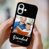 Grandad Established Script Photo ブラック Case-Mate  iPhoneケース