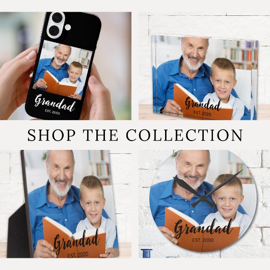 Grandad Established Script Photo ブラック Case-Mate iPhoneケース