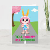 Grandbunny Springtime Egg Card カード (正面)