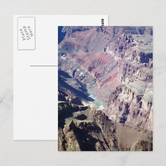 GrandCanyon-View#3はがき ポストカード (正面/裏面)