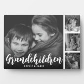 Grandchildren Customized Photo Collage Plaque フォトプラーク (正面)