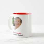 GrandCustom "We Love Gramona"写真 ツートーンマグカップ (正面左)