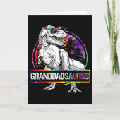 Granddadsaurus Dinosaur Granddad Saurus Matching T カード (正面)