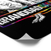 Granddadsaurus Dinosaur Granddad Saurus Matching T ポスター (角)