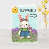 Granddaughter Loves You Card カード (黄色い花)